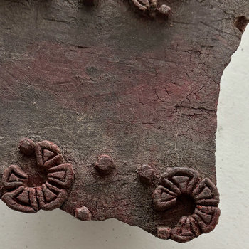 SOLD: Vintage Print Block Large 5