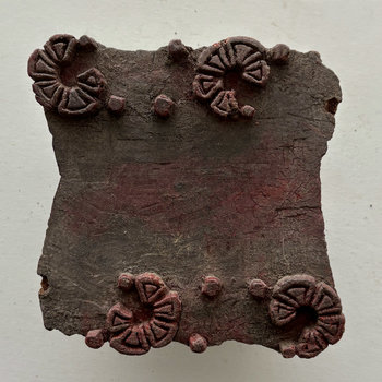 SOLD: Vintage Print Block Large 5