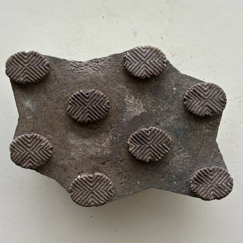 SOLD: Vintage Print Block Large 7