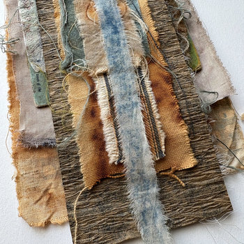 Blowing in the Wind: Original Mixed Media Art