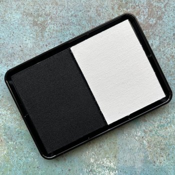 The Moon and the Maker Inkpad: BlueBlack + White Duo 