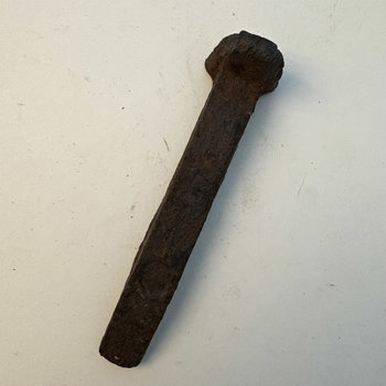 Large Rusty Railroad Spike