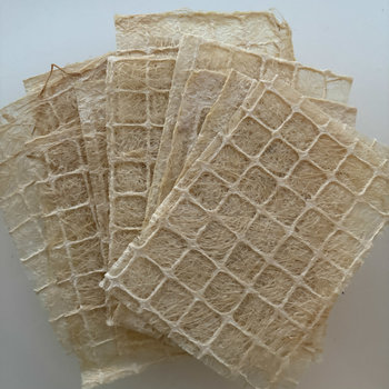 French Natural Handmade Paper: Squares