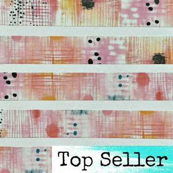 RESTOCKED: Collage Soup Washi Tape: Grid + Glow