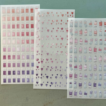 Alexandra Renke Color Miracle Rub-Ons: Pink-Violet