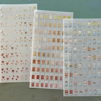 Alexandra Renke Color Miracle Rub-Ons: Yellow-Orange-Red