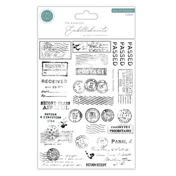 Craft Consortium Rub-On Set: The Collector