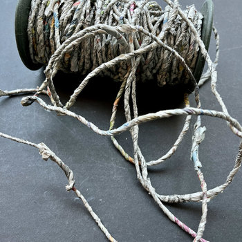 Handmade Newspaper Yarn