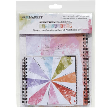 49 and Market 2-Pack Spiral Notebook: Spectrum Gardenia