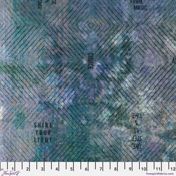 FreeSpirit One Layer Away Fabric ½ Yard+: Enchanted Ombre