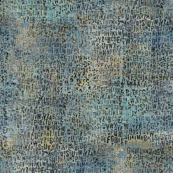 FreeSpirit One Layer Away Fabric ½ Yard+: Lots of Letters