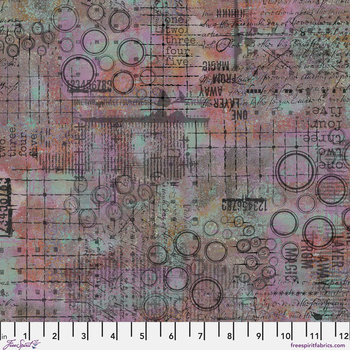 FreeSpirit One Layer Away Fabric ½ Yard+: Overlay
