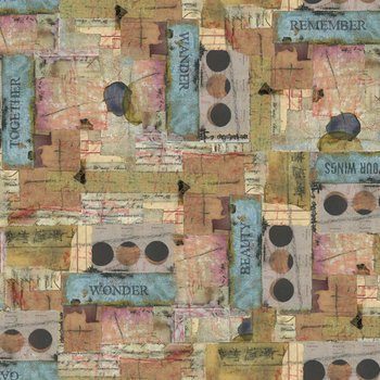 FreeSpirit One Layer Away Fabric ½ Yard+: Patch