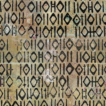 FreeSpirit One Layer Away Fabric ½ Yard+: Pictograph
