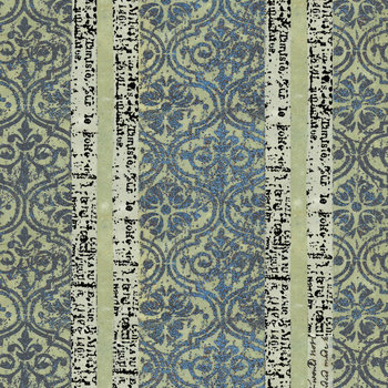 FreeSpirit One Layer Away Fabric ½ Yard+: Text Tile