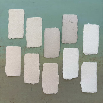 Handmade Artisan Paper Set: Mini Neutrals