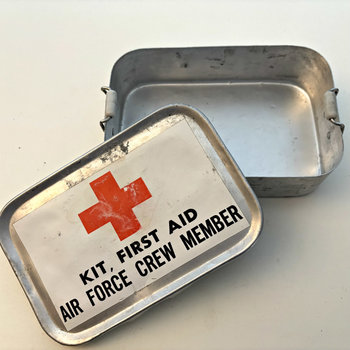 SOLD: Vintage Air Force First Aid Tin