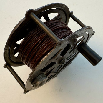 SOLD: Vintage Steel Fly-Fishing Reel