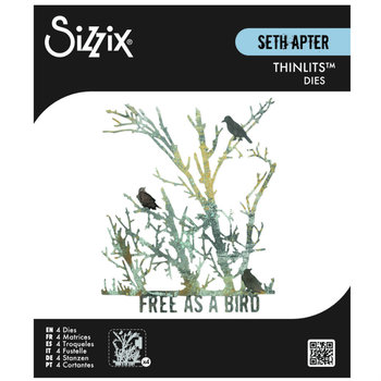 Seth Apter Sizzix Thinlit Dies: Free Bird
