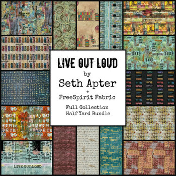 FreeSpirit Fabric Live Out Loud: Half Yard Bundle