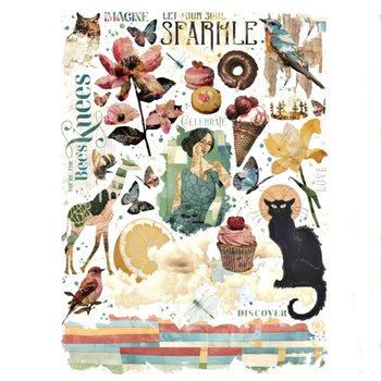 Graphic 45 Rub-On Set: Journaling Through Time