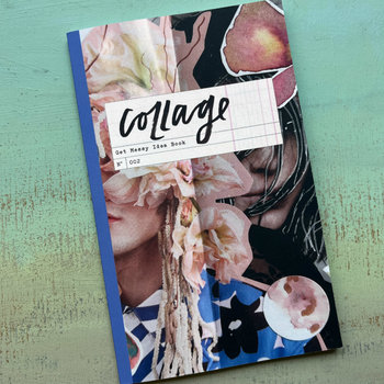 ONE LEFT: Get Messy Idea Book: Collage