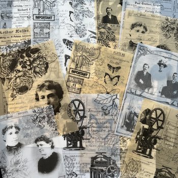 Prima Vellum Journaling Pad: Vintage Stories