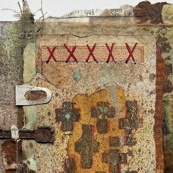 Stashed: Original Mixed Media Art