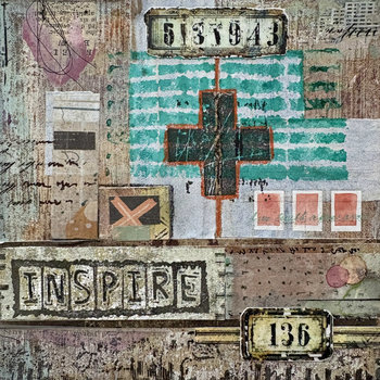 Seth Apter Inspire: Original Mixed Media Art