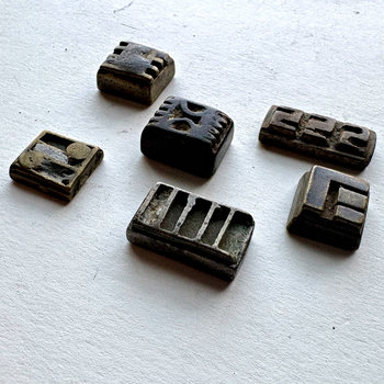 African Mini Jewelry Molds: Set of 6