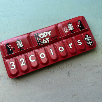 SOLD: Vintage Watercolor Paint Tin: Kopy Kat 1