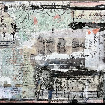 Labor Day 1938: Original Mixed Media Art