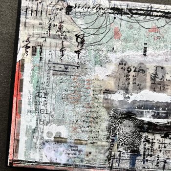 Labor Day 1938: Original Mixed Media Art
