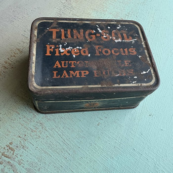 Vintage Tung-Sol Tin
