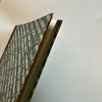 SOLD: Vintage JUMBO Unused Ledger Book- Slight Curve in Cover