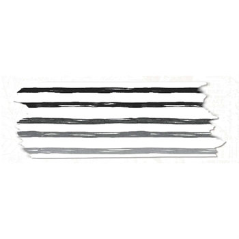 Lauren Phelps Stripes Washi Tape: Black