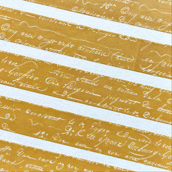 Lauren Phelps Designs Washi Tape: French Text Amber