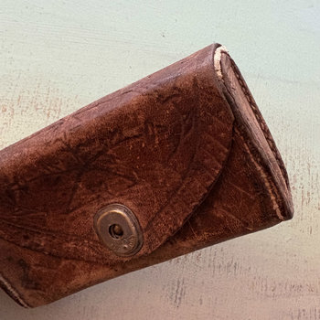 SOLD: Antique Leather Pouch