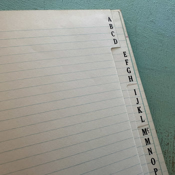 SOLD: Vintage Unused Ledger