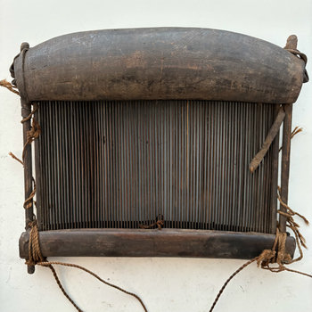 Antique West African Loom Beater for Baule Weaving