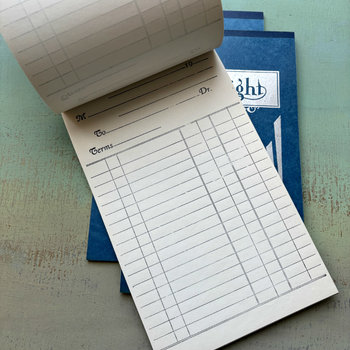 Vintage Business Blanks Book