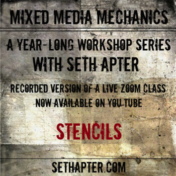 Mixed Media Mechanics: Stencils - Recorded