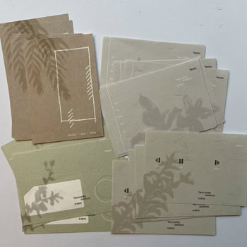 NEW: Siyun Studio Collage Cards: Set of 40