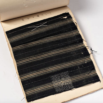 SOLD: Vintage Japanese Sewing Sample Book