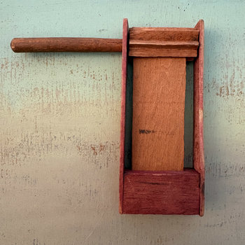 SOLD: Vintage Handmade Wooden Noisemaker