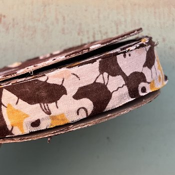 Upcycled Sari Cotton Ribbon Reel