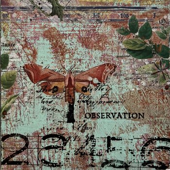 SOLD: Observation: Original Mixed Media Art