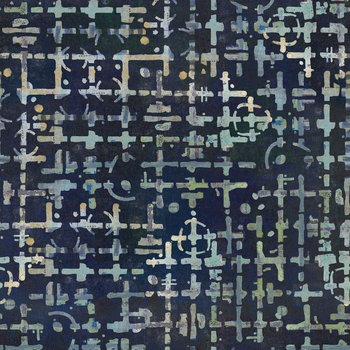 FreeSpirit On Your Mark Fabric 1/2 Yard Cut: Maze
