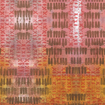 FreeSpirit On Your Mark Fabric 1/2 Yard Cut: Tracks
