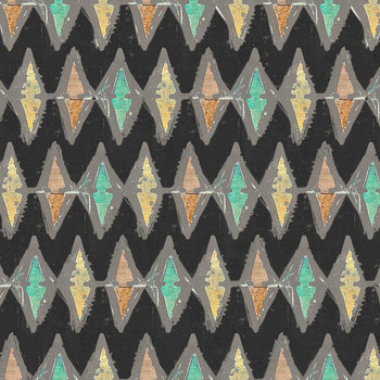 FreeSpirit On Your Mark Fabric 1/2 Yard Cut: Zigzag